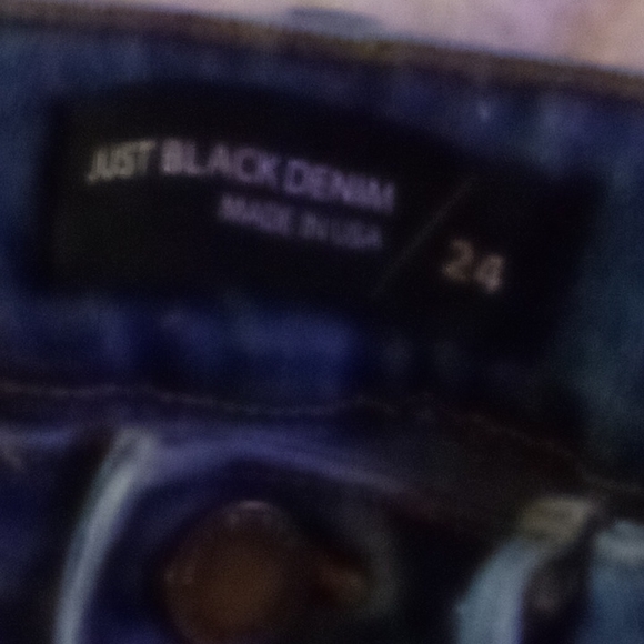 Just Black Denim Jeans - Picture 2 of 4